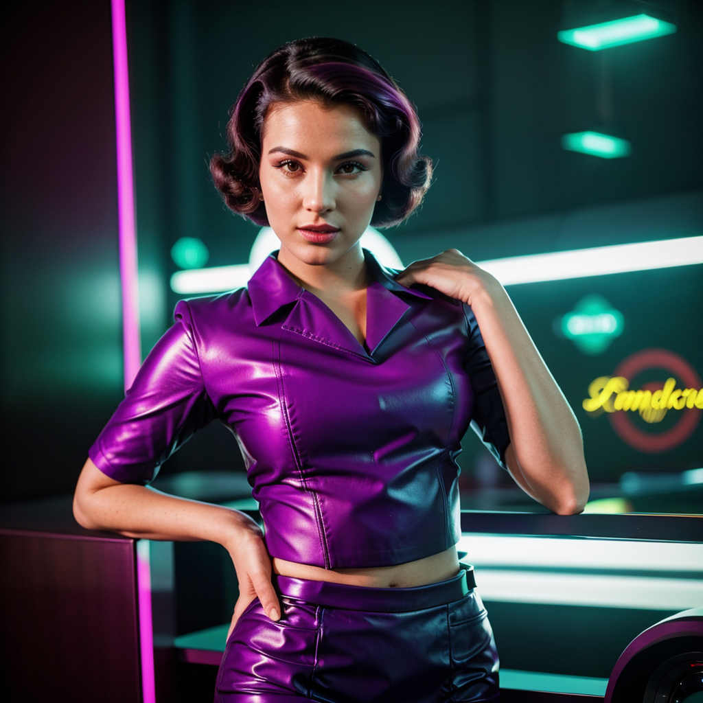 Retrato estilo PinUp
